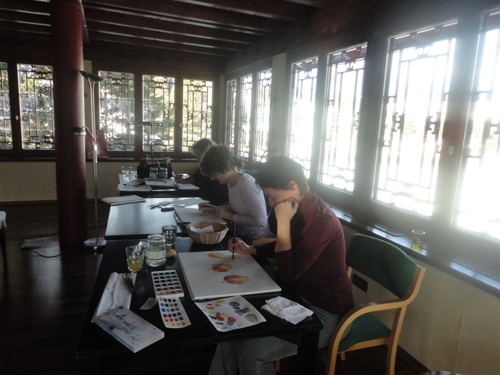 Malkurs in Chinaturm