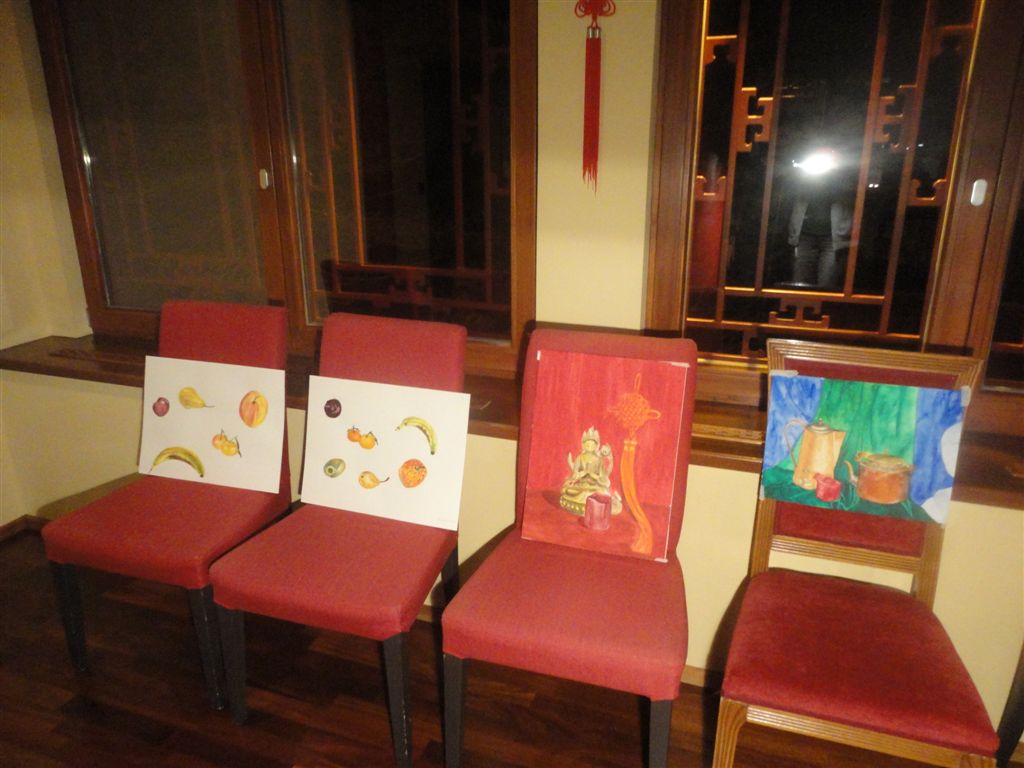 Die Ergebnisse des Aquarellkurses