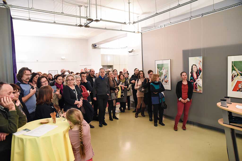 Речи на открытии выставки &laquo;Художница = Модель&raquo;