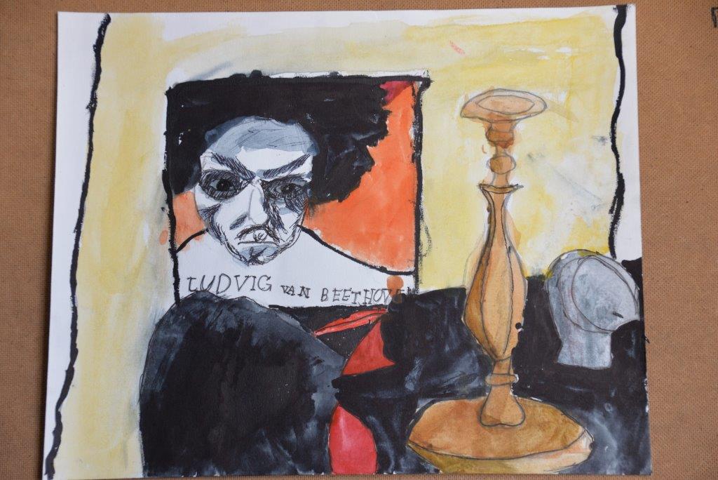 &ldquo;From still life to portrait. Beethoven&rdquo;, Jury K., 9 years