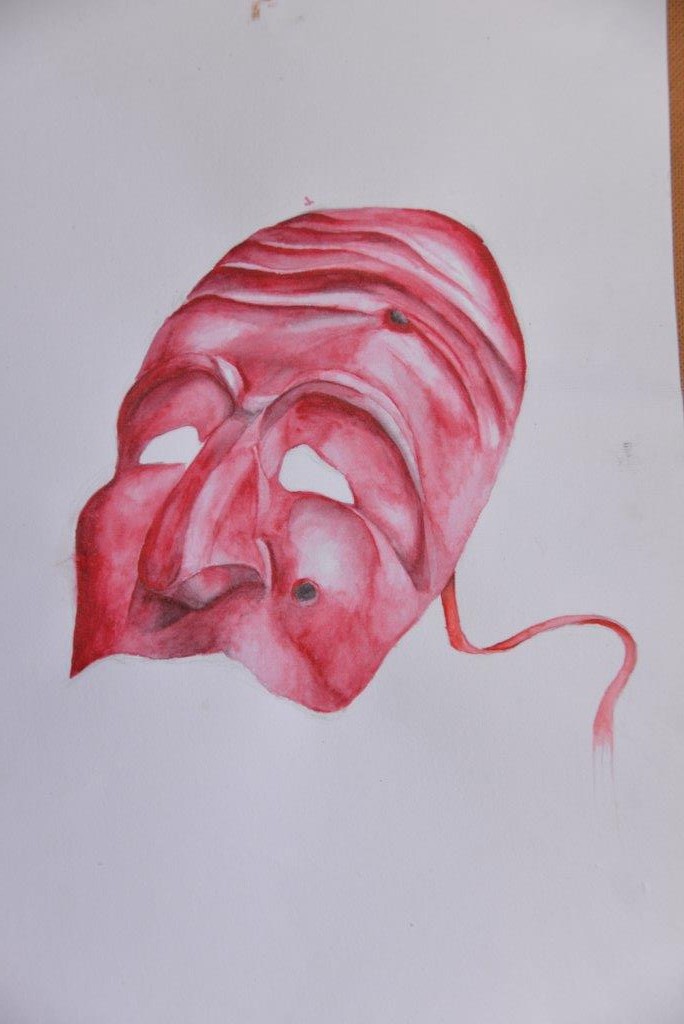 &ldquo;Venetian mask&rdquo; Polina K., 13 years