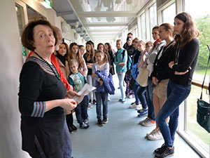 "Kinder und Jugendliche zeichnen mit Nina Werzhbinskaja-Rabinowich", Galerie auf der Pawlatschen, Unicampus, Wien, 12.5. - 20.5.2017