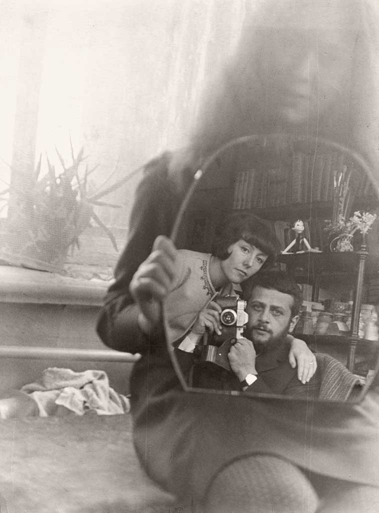 Boris Rabinowich und Nina Werzhbinskaja, fotografiert von Boris Rabinowich,  Leningrad 1969